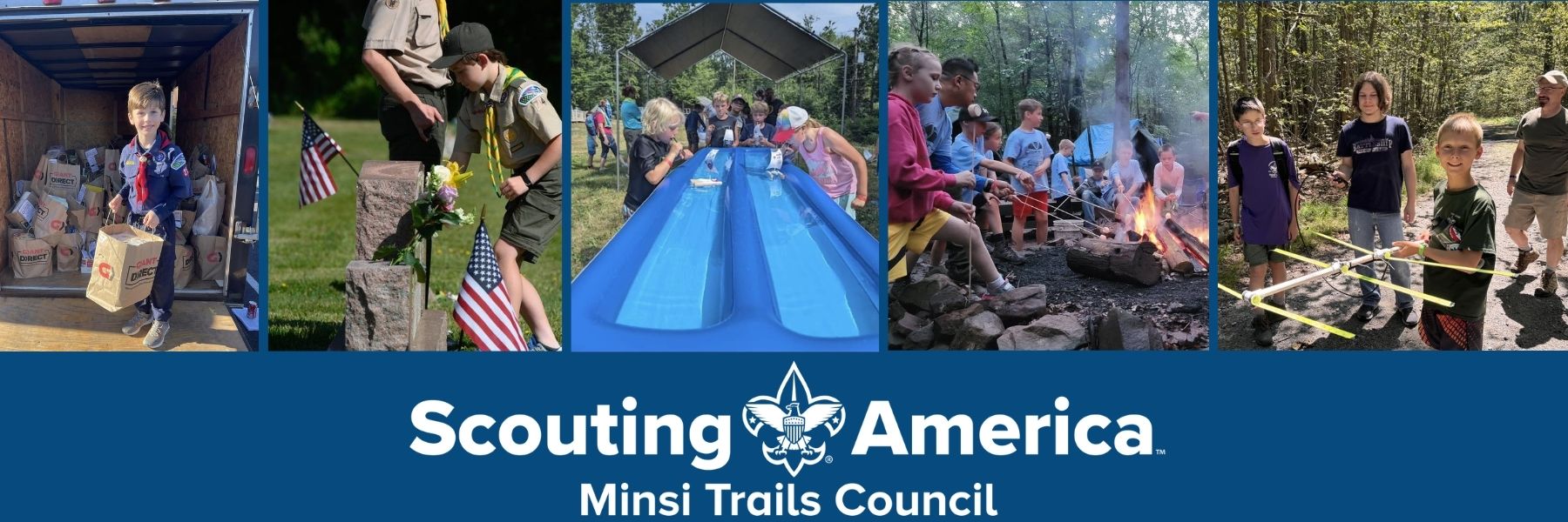 hero banner of the Minsi Trails Council