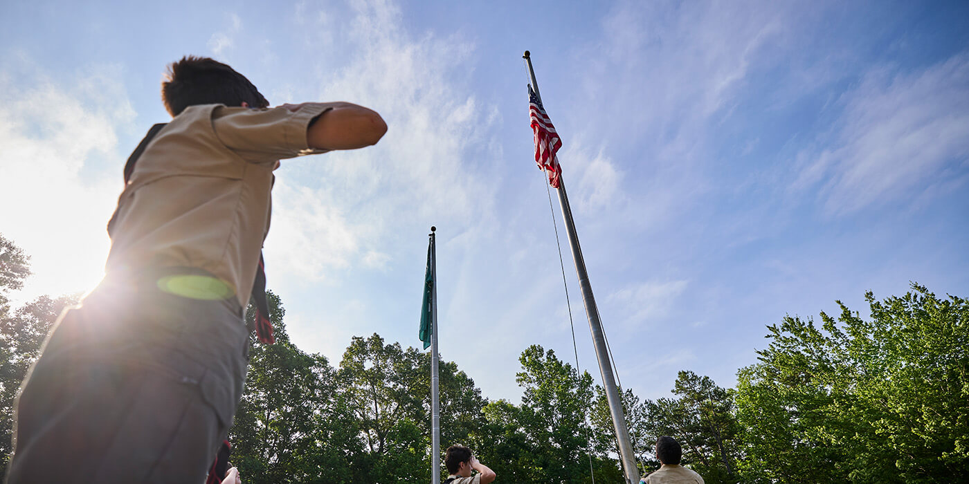 hero banner of the Suwannee River Area Council
